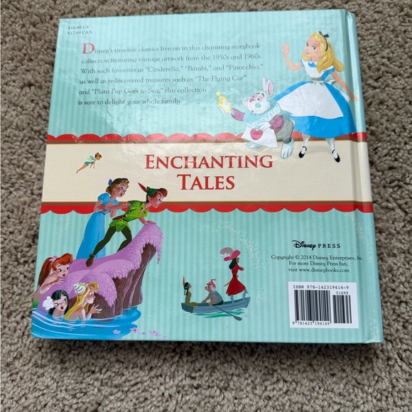 Disney Classic Storybook with Red and Blue Cover - Picture 2 of 2